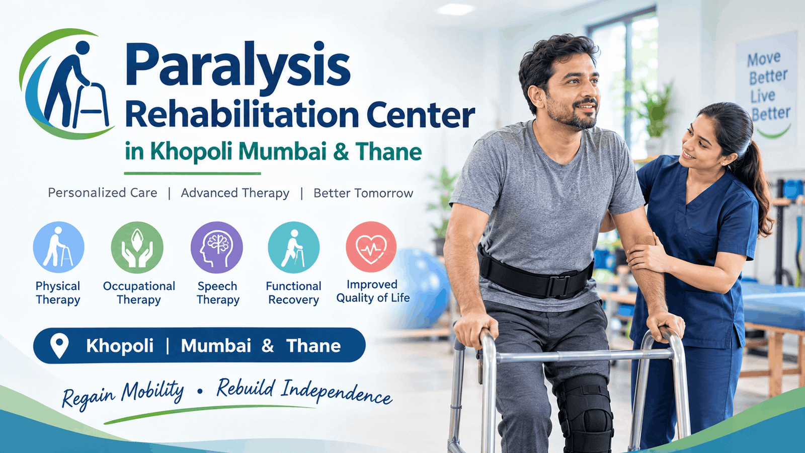 Paralysis Rehabilitation Center in Khopoli Mumbai & Thane