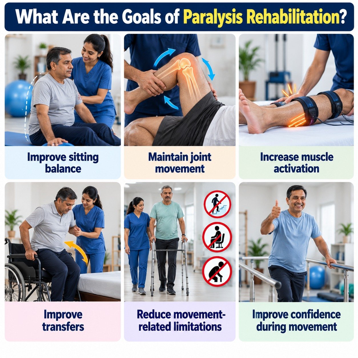 What Are the Goals of Paralysis Rehabilitation